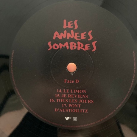 Mano Solo - Les Annees Sombres (0190295043346) виниловая пластинка - фото 5