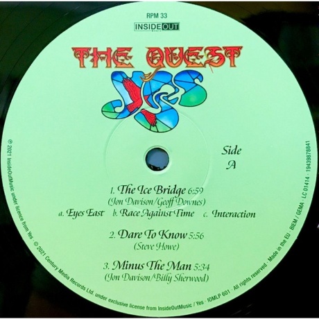 Yes - The Quest (0194398788418) виниловая пластинка - фото 5
