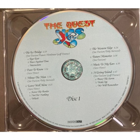 Yes - The Quest (Box) (coloured) (0194398788111) виниловая пластинка - фото 15