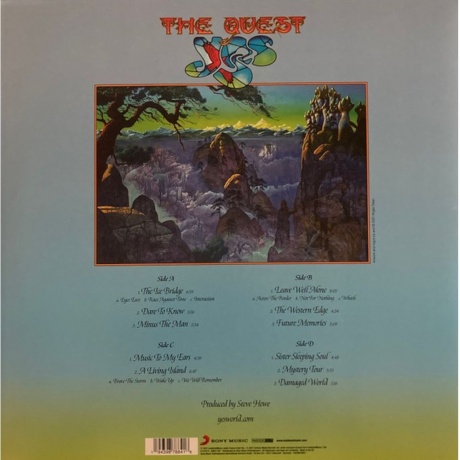 Yes - The Quest (Box) (coloured) (0194398788111) виниловая пластинка - фото 5
