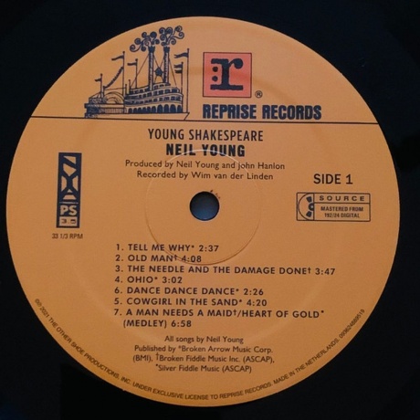 Neil Young - Young Shakespeare (0093624889519) виниловая пластинка - фото 3