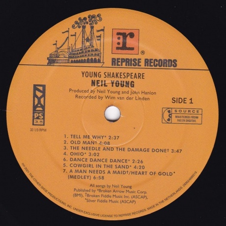 Neil Young - Young Shakespeare (Box) (0093624888093) виниловая пластинка - фото 2
