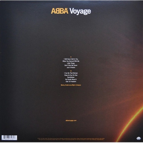 ABBA - Voyage (0602438614813) виниловая пластинка - фото 2