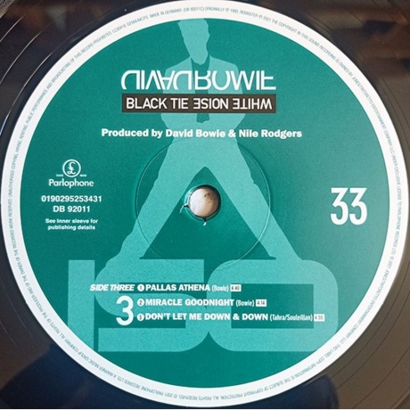 David Bowie - Black Tie White Noise (0190295253431) виниловая пластинка - фото 5