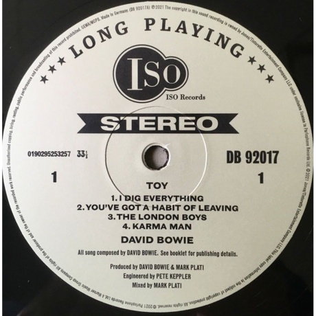 Bowie David - Toy (0190295253257) виниловая пластинка - фото 3