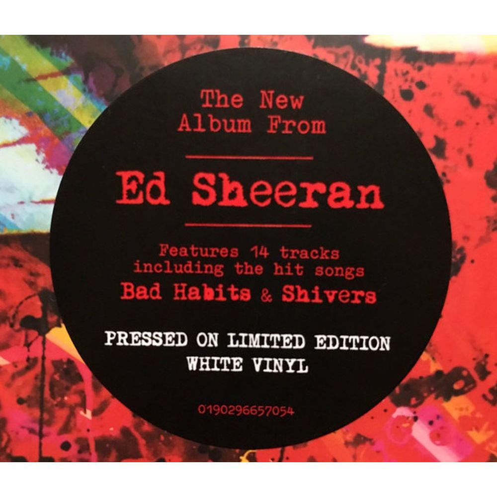 Ed Sheeran - = (Equals) (White) (0190296657054) виниловая пластинка - фото 8