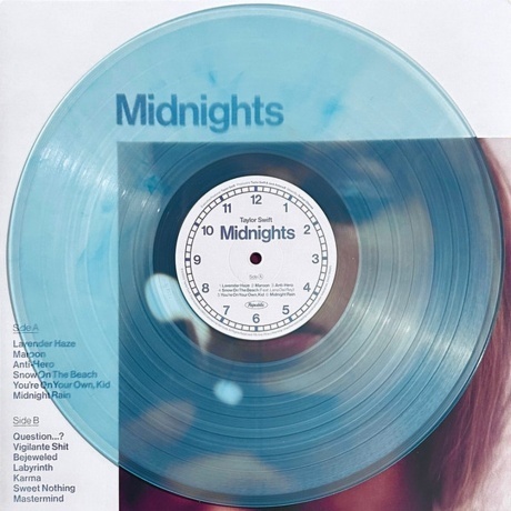 Taylor Swift - Midnights (coloured) (0602445789825) виниловая пластинка - фото 6