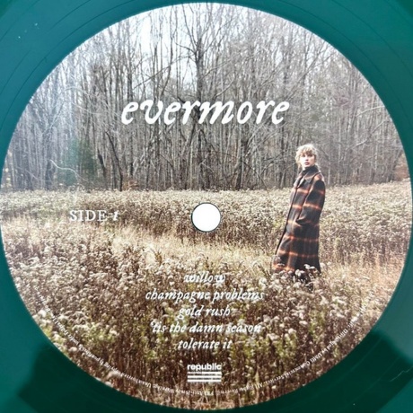 Taylor Swift - Evermore (coloured) (0602435651279) виниловая пластинка - фото 4