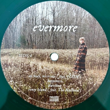 Taylor Swift - Evermore (coloured) (0602435651279) виниловая пластинка - фото 5