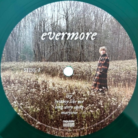 Taylor Swift - Evermore (coloured) (0602435651279) виниловая пластинка - фото 6