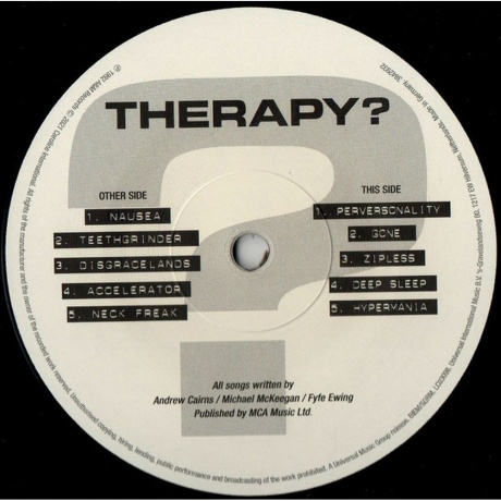 Therapy? - Nurse (0602438429325) виниловая пластинка - фото 3