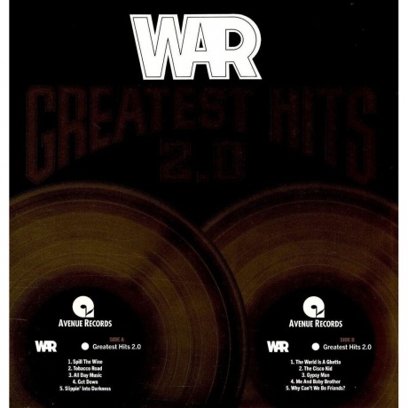 War - Greatest Hits 2.0 (0603497843671) виниловая пластинка - фото 2