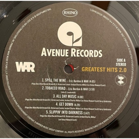 War - Greatest Hits 2.0 (0603497843671) виниловая пластинка - фото 4