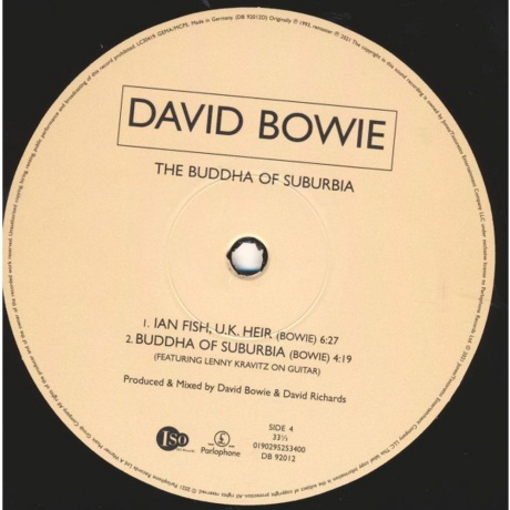 David Bowie - The Buddha Of Suburbia (0190295253400) виниловая пластинка - фото 6