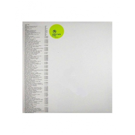 Виниловая пластинка Aphex Twin, Syro (0801061024710) - фото 1