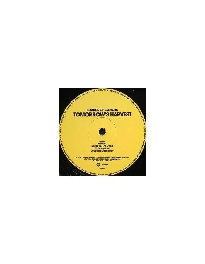 Виниловая пластинка Boards Of Canada, Tomorrow'S Harvest (0801061025717) - фото 3
