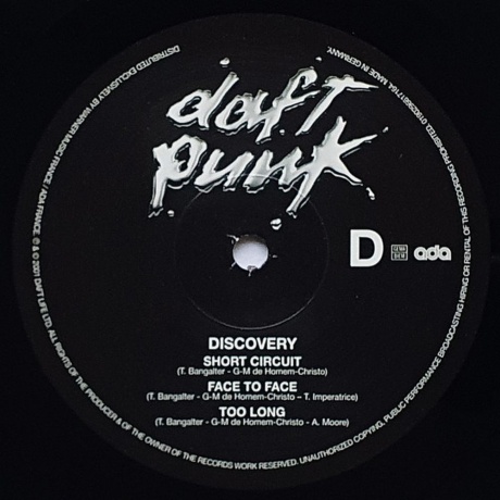 Daft Punk - Discovery (0190296617164) виниловая пластинка - фото 8