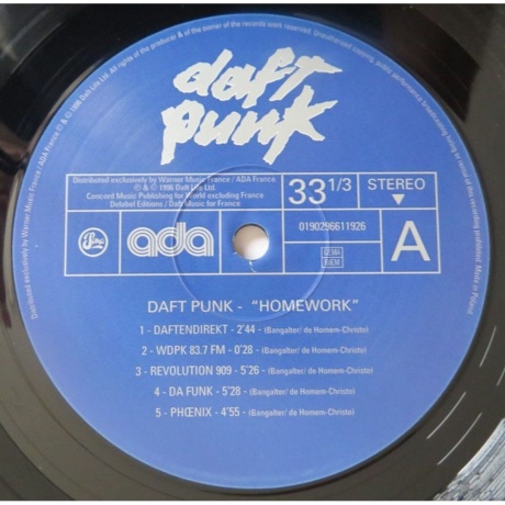 Daft Punk - Homework (0190296611926) виниловая пластинка - фото 4
