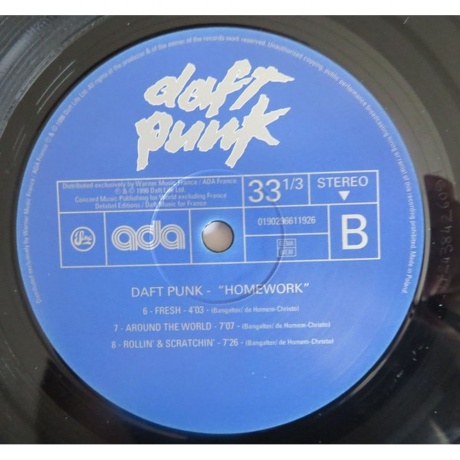 Daft Punk - Homework (0190296611926) виниловая пластинка - фото 5