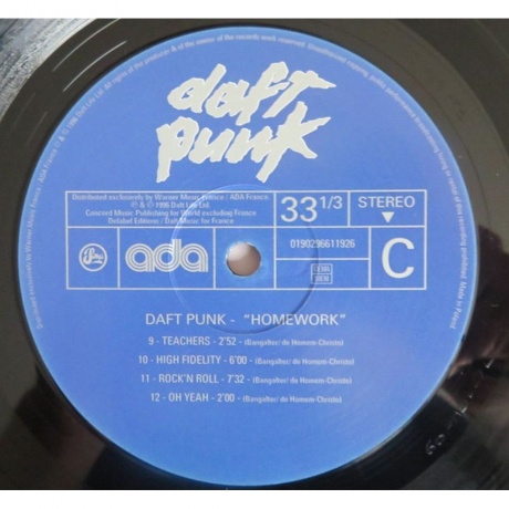 Daft Punk - Homework (0190296611926) виниловая пластинка - фото 6
