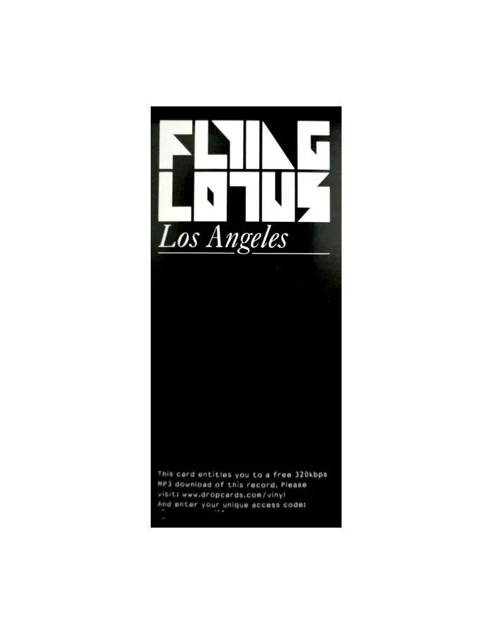 Виниловая пластинка Flying Lotus, Los Angeles (0801061016517) - фото 13