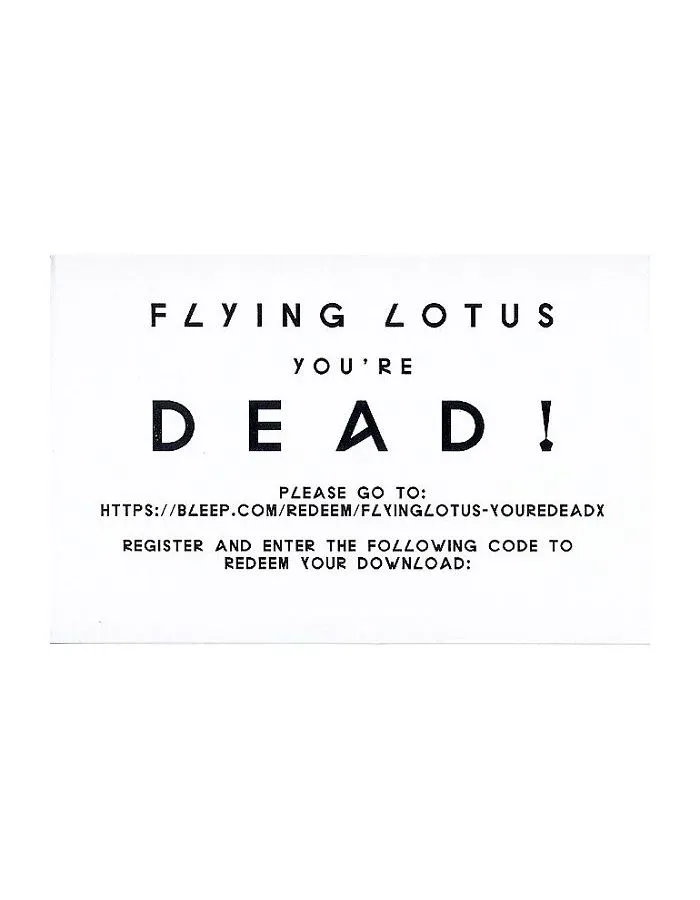 Виниловая пластинка Flying Lotus, You'Re Dead! (0801061025618) - фото 2