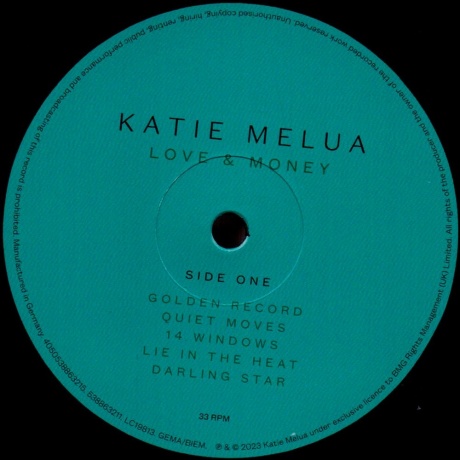 Katie Melua - Love &amp; Money (4050538863215) виниловая пластинка - фото 3