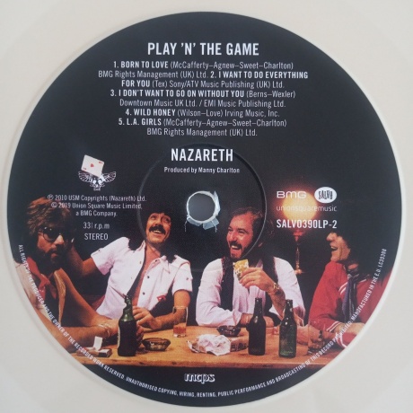 Nazareth - Play 'N' The Game (coloured) (4050538474466) виниловая пластинка - фото 2