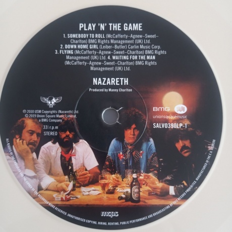 Nazareth - Play 'N' The Game (coloured) (4050538474466) виниловая пластинка - фото 3