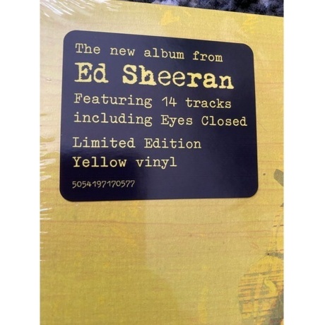 Ed Sheeran - (Subtract) (coloured) (5054197170577) виниловая пластинка - фото 9
