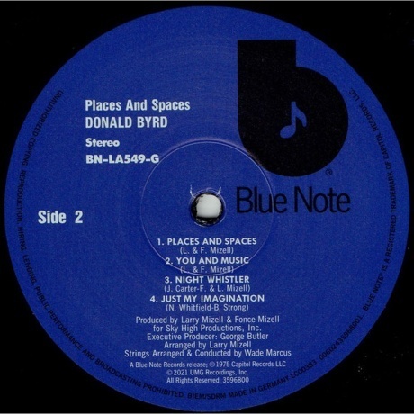 Donald Byrd - Places And Spaces (0602435968001) виниловая пластинка - фото 5