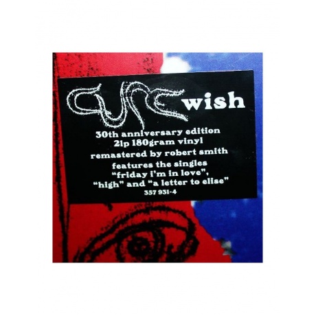 0602435793146, Виниловая пластинка Cure, The, Wish - фото 4