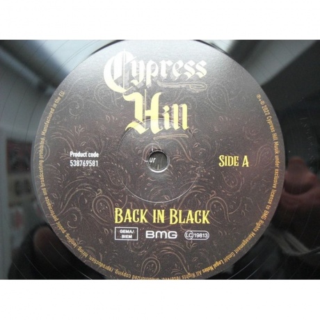 Cypress Hill - Back In Black (4050538769586) виниловая пластинка - фото 6