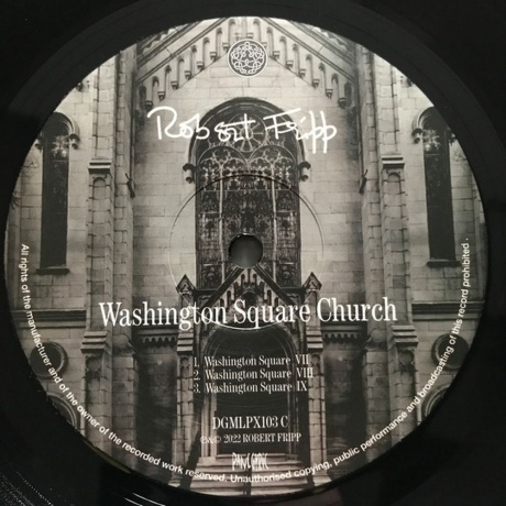 Robert Fripp - Washington Square Church (0633367606112) виниловая пластинка - фото 7