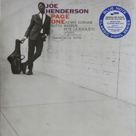 Joe Henderson - Page One (0602507465636) виниловая пластинка - фото 1