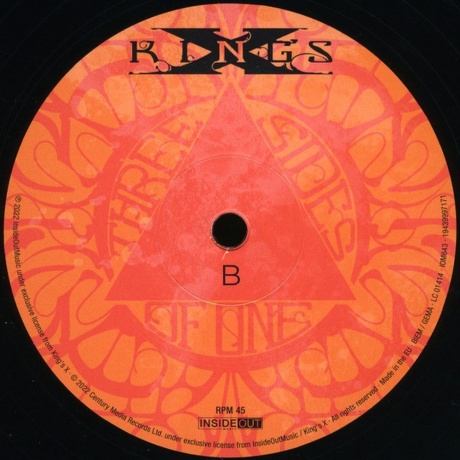 King's X - Three Sides Of One (0194399971710) виниловая пластинка - фото 5