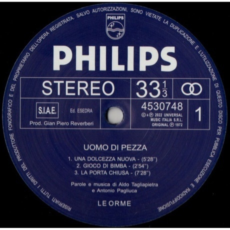Le Orme - Uomo Di Pezza (0602445307487) виниловая пластинка - фото 3