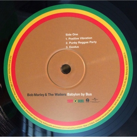 Bob Marley - Babylon By Bus (0602547276230) виниловая пластинка - фото 3