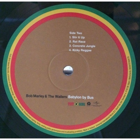 Bob Marley - Babylon By Bus (0602547276230) виниловая пластинка - фото 4