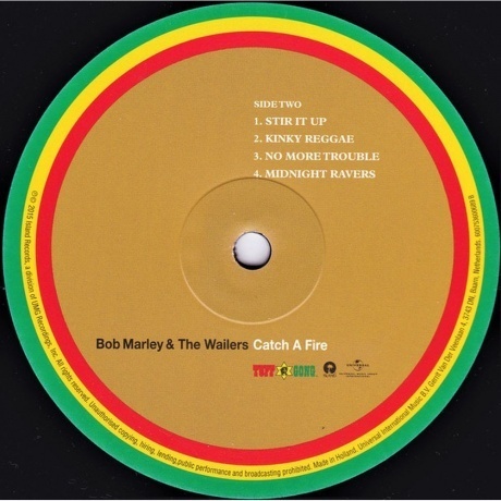 Bob Marley - Catch A Fire (0600753600689) виниловая пластинка - фото 5