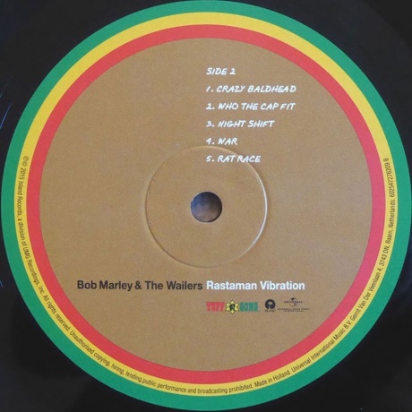 Bob Marley - Rastaman Vibration (0602547276209) виниловая пластинка - фото 6