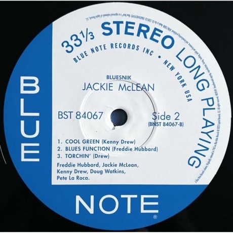 Jackie McLean - Bluesnik (0602448595492) виниловая пластинка - фото 4