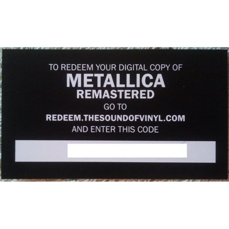 Metallica - Metallica (0602508507083) виниловая пластинка - фото 10
