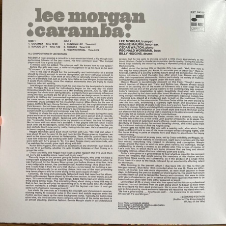 Lee Morgan - Caramba (0602438761852) виниловая пластинка - фото 2