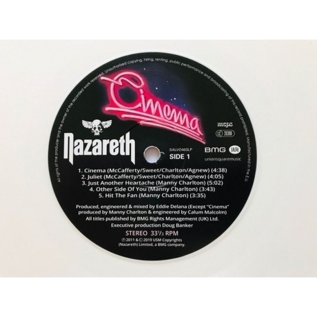 Nazareth - Cinema (coloured) (4050538801309) виниловая пластинка - фото 7