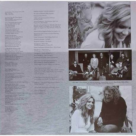 Robert Plant &amp; Alison Krauss - Raising Sand (0888072288010) виниловая пластинка - фото 3