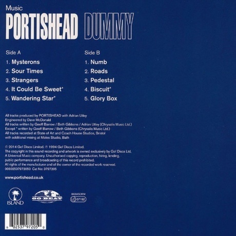 Portishead - Dummy (0602537972050) виниловая пластинка - фото 3