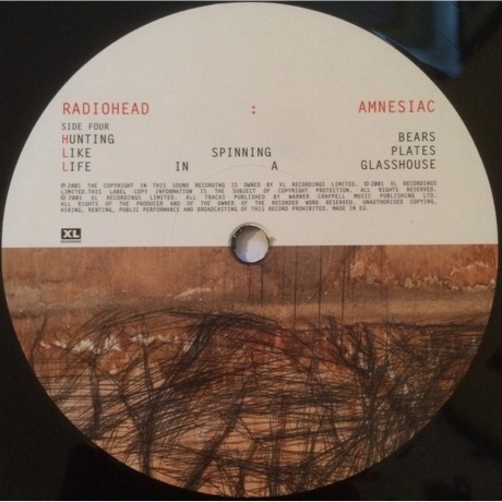 Radiohead - Amnesiac (0634904078300) виниловая пластинка - фото 8