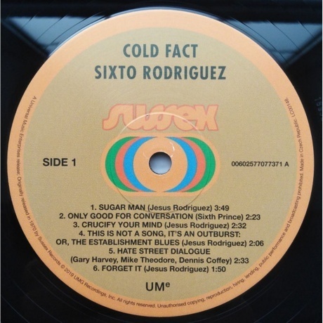 0602577077371, Rodriguez, Cold Fact виниловая пластинка - фото 3