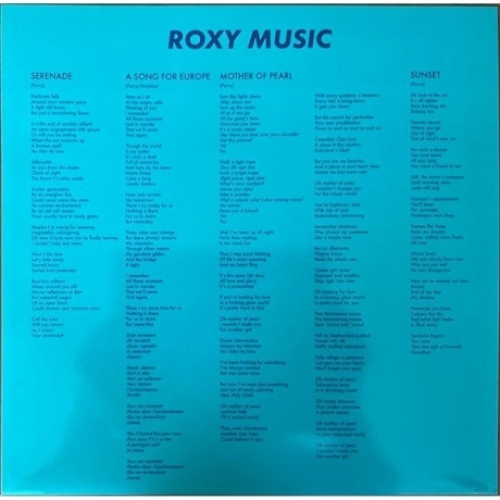 Roxy Music - Stranded (Half Speed) (0602507460235) виниловая пластинка - фото 8
